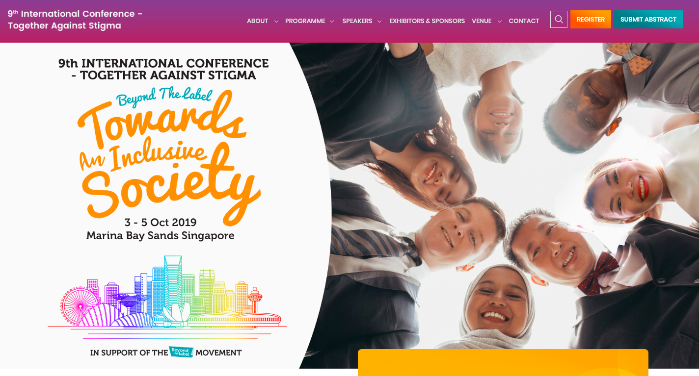 Together Against Stigma conference 2019
