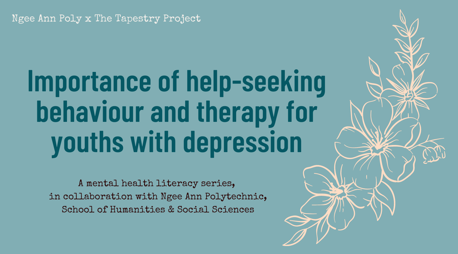 Importance of help-seeking behaviour and therapy for youths with depression